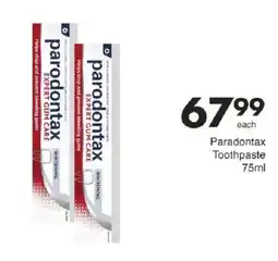 Save Paradontax Toothpaste offer