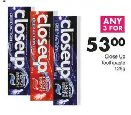 Save Close Up Toothpaste offer