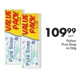 Save Reitzer Pure Soap offer