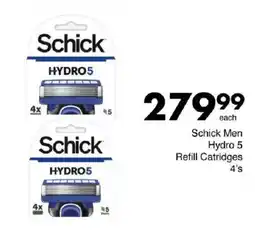Save Schick Men Hydro 5 Refill Cartridges offer