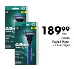 Save Gillette Mach 3 Razor offer
