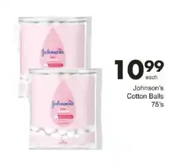 Save Johnson's Cotton Balls offer