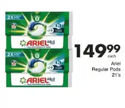 Save Ariel Regular Pods 21's offer