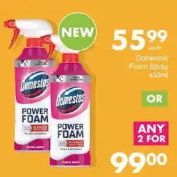 Save Domestos Foam Spray offer