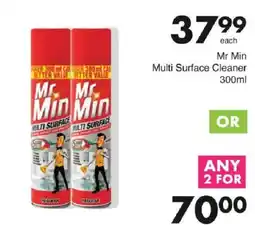 Save Mr Min Multi Surface Cleaner offer