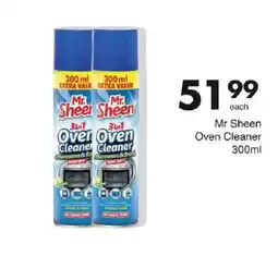Save Mr Sheen Oven Cleaner offer