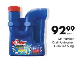 Save Mr Plumber Drain Unblocker Granules offer