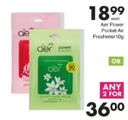 Save Aer Power Pocket Air Freshener offer