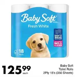 Save Baby Soft Toilet Rolls offer
