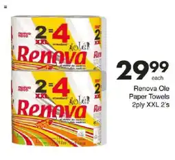 Save Renova Ole Paper Towels offer