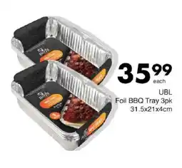Save UBL Foil BBQ Tray offer