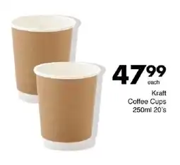 Save Kraft Coffee Cups offer