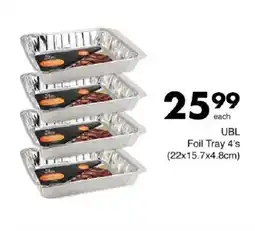 Save UBL Foil Tray 4's offer