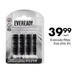 Save Eveready R6pp Size (AA) 4's offer