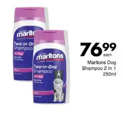 Save Marltons Dog Shampoo 2 In 1 offer