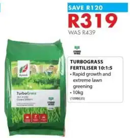 Chamberlain Turbograss fertiliser 10:1:5 offer