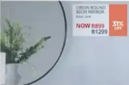 Decofurn Orion round 80cm mirror offer