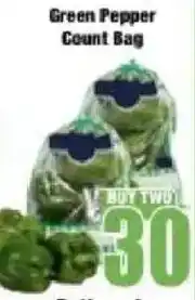 Green Pepper Count Bag