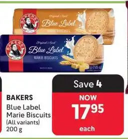 Makro Bakers Blue Label Marie Biscuits offer
