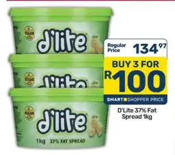Pick n Pay D'LITE 37% FAT SPREAD 1kg offer
