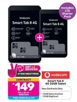 Game Vodacom Smart Tab 8 4G 32GB Tablet offer