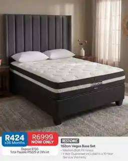 OK Furniture Restonic 152cm Vegas Base Set offer