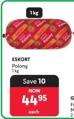 Makro ESKORT Polony offer
