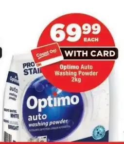 OK Foods Optimo Auto Washing Powder offer