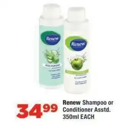 OK Foods Renew Shampoo or Conditioner Asstd offer