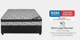 OK Furniture 137cm Logan Base Set offer