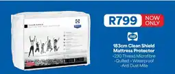 OK Furniture 183cm Clean Shield Mattress Protector offer