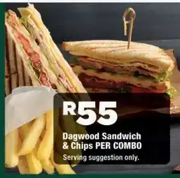 OK Foods Dagwood Sandwich & Chips PER COMBO offer