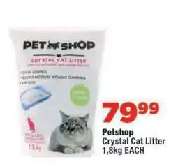 OK Foods Petshop Crystal Cat Litter offer