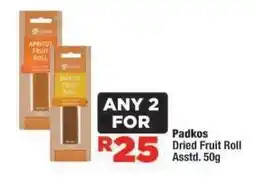 OK Foods Padkos Dried Fruit Roll offer