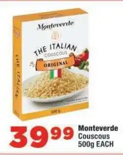OK Foods Monteverde Couscous offer
