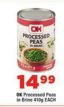 OK Foods OK Processed Peas offer