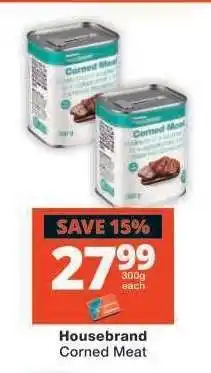 Checkers Housebrand Corned Meat offer