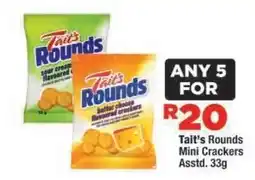 OK Foods Tait's Rounds Mini Crackers offer