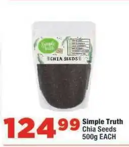 OK Foods Simple Truth Chia Seeds offer