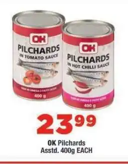OK Foods OK Pilchards offer