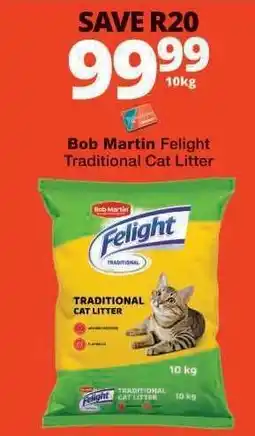 Checkers Bob Martin Felight Traditional Cat Litter offer
