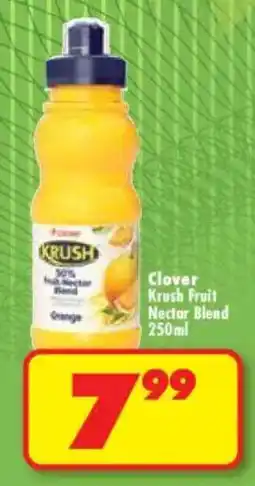 Shoprite Clover Krush Fruit Nectar Blend offer