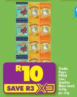Shoprite Truda Flyers Puffed Corn / Spookies Maize Snack offer