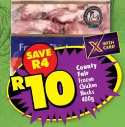 Shoprite County Fair Frozen Chicken Necks offer