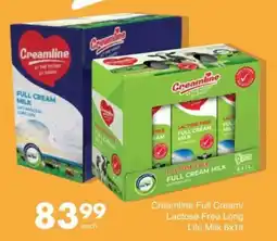 Save Hyper Creamline Full Cream/ Lactose Free Long Life Milk offer
