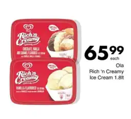 Save Hyper Ola Rich 'n Creamy Ice Cream offer