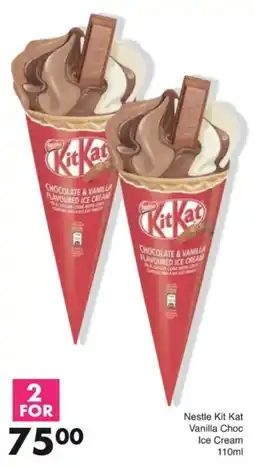 Save Hyper Nestle Kit Kat Vanilla Choc Ice Cream offer