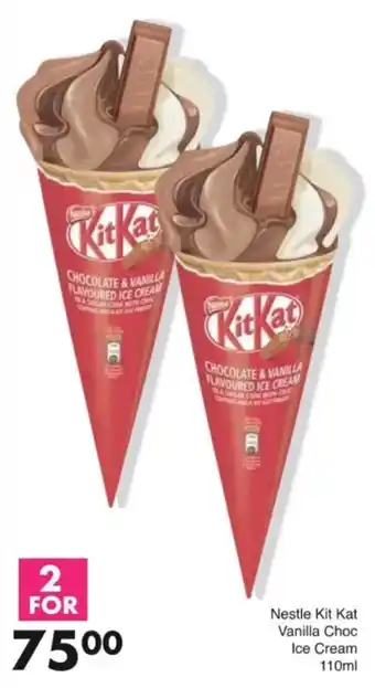 Save Hyper Nestle Kit Kat Vanilla Choc Ice Cream offer