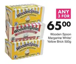 Save Hyper Wooden Spoon Margarine White/ Yellow Brick offer