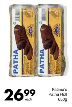 Save Hyper Fatima's Patha Roll offer